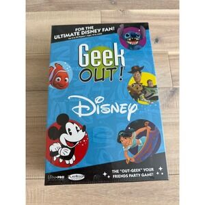 Disney Geek Out! Party Game UltraPro Entertainment - New / Sealed